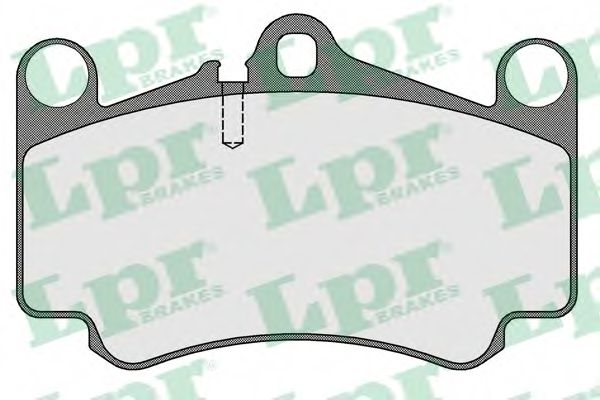 05P1588 LPR Brake Pad Set, disc brake