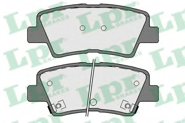 05P1710 LPR Brake Pad Set, disc brake