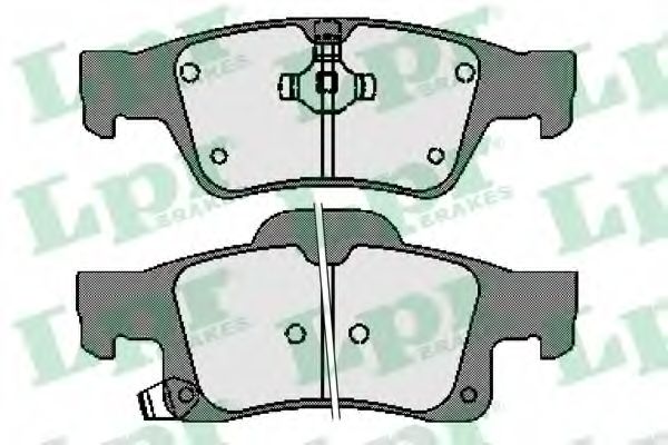 05P1737 LPR Brake Pad Set, disc brake