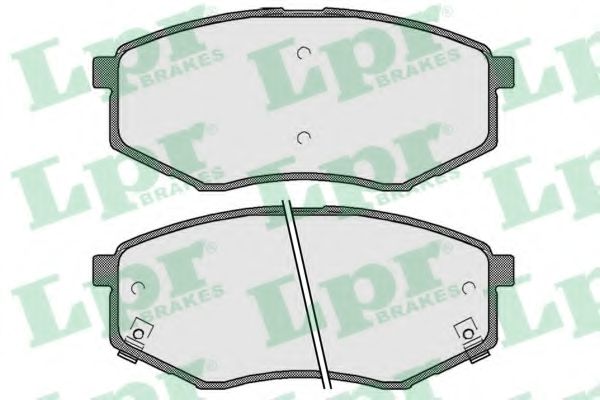 05P1757 LPR Brake Pad Set, disc brake