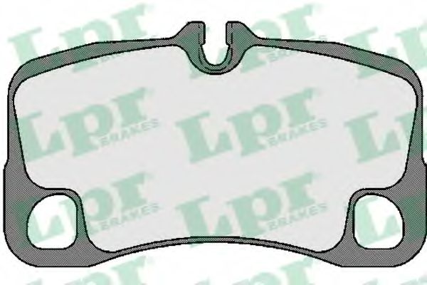 05P1764 LPR Brake System Brake Pad Set, disc brake
