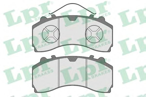05P1777 LPR Brake Pad Set, disc brake