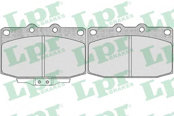 05P323 LPR Brake Pad Set, disc brake