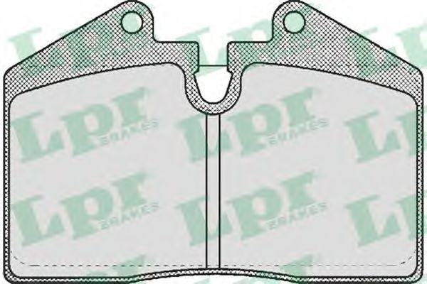 05P397 LPR Brake System Brake Pad Set, disc brake