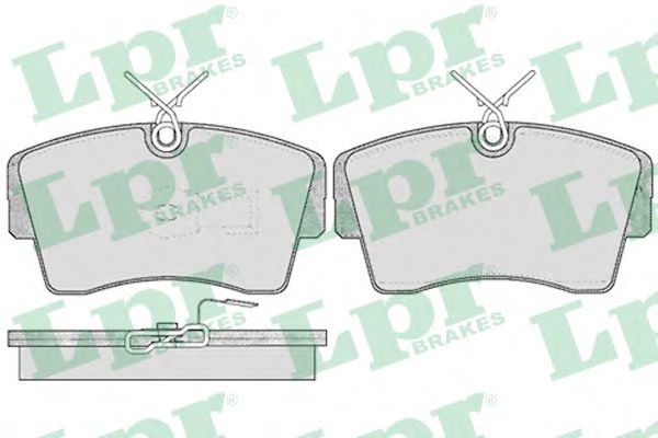 05P407 LPR Brake Pad Set, disc brake