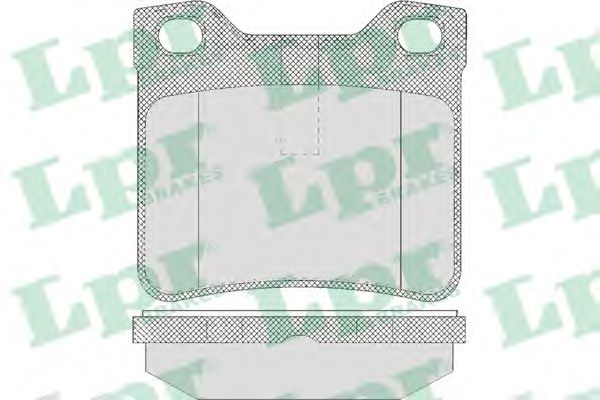 05P622 LPR Brake Pad Set, disc brake