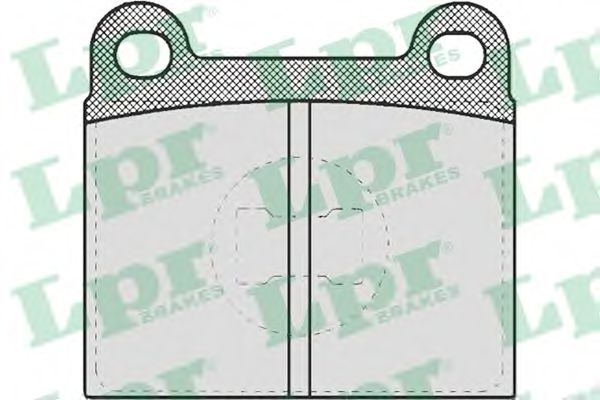 05P659 LPR Brake Pad Set, disc brake