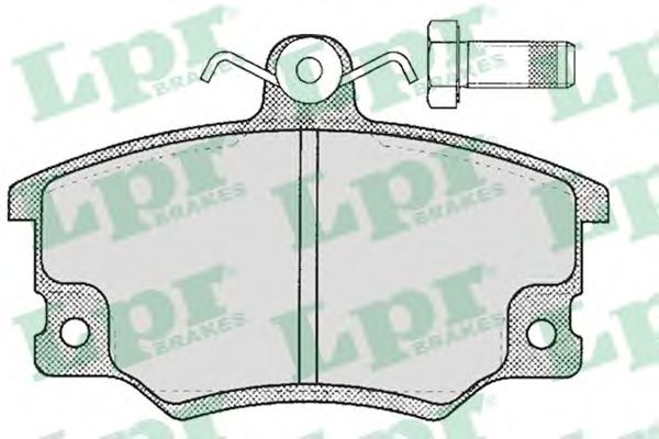 05P676 LPR Brake Pad Set, disc brake