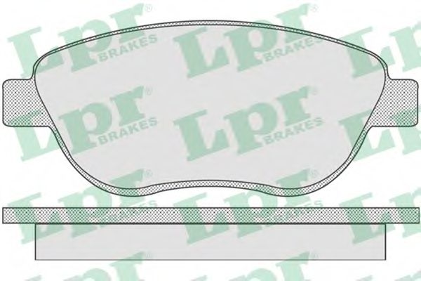 05P807 LPR Brake Pad Set, disc brake