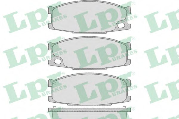 05P892 LPR Brake Pad Set, disc brake