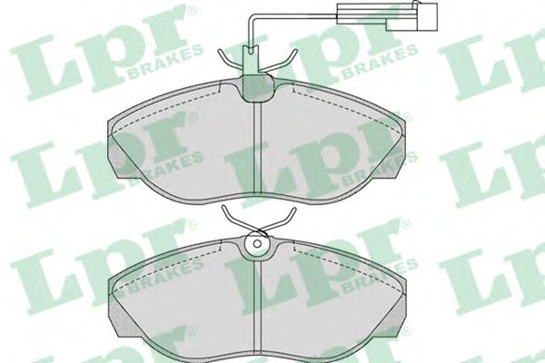 05P964 LPR Brake Pad Set, disc brake
