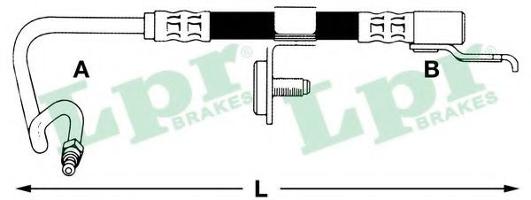 6T46561 LPR Brake Hose