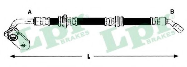 6T48241 LPR Brake System Brake Hose