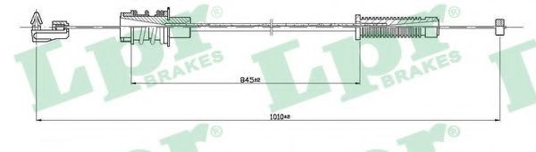 C0145A LPR Accelerator Cable