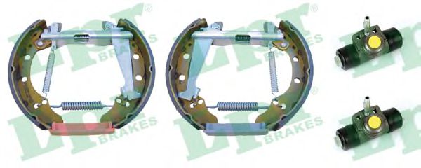 OEK326 LPR Brake System Brake Set, drum brakes