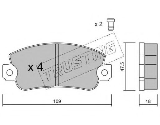 035.1 TRUSTING Clutch Cable