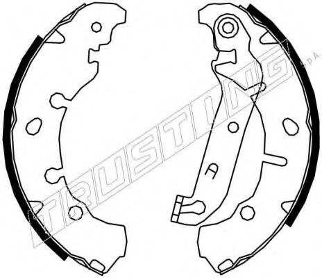 040.149 TRUSTING Brake System Wheel Brake Cylinder
