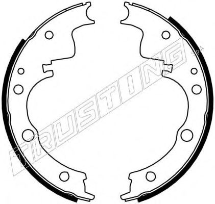 040.152 TRUSTING Brake System Wheel Brake Cylinder