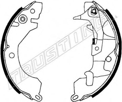 064.157Y TRUSTING Brake System Brake Shoe Set