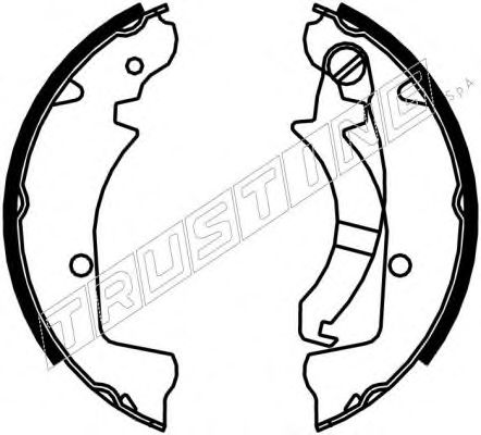081.002 TRUSTING Wheel Suspension Control Arm-/Trailing Arm Bush