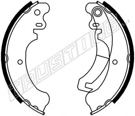 081.005 TRUSTING Wheel Suspension Wheel Bearing Kit