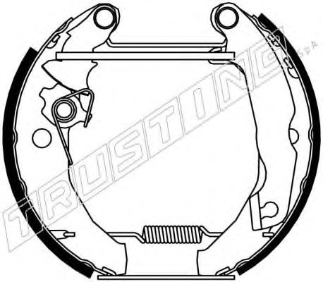 6006 TRUSTING Wheel Suspension Wheel Bearing Kit