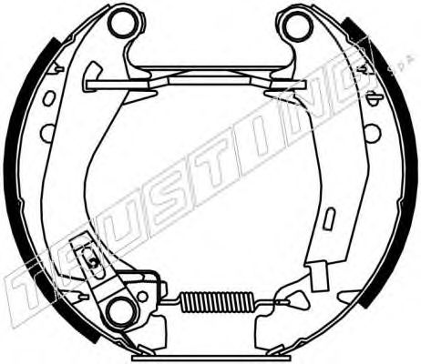 6046 TRUSTING Brake System Wheel Brake Cylinder
