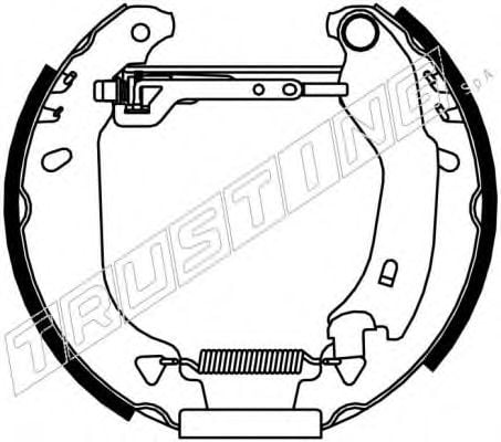 6062 TRUSTING Brake System Brake Drum