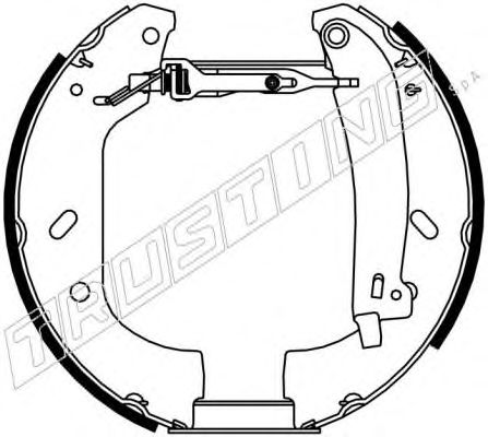 6102 TRUSTING Wheel Suspension Wheel Bearing Kit