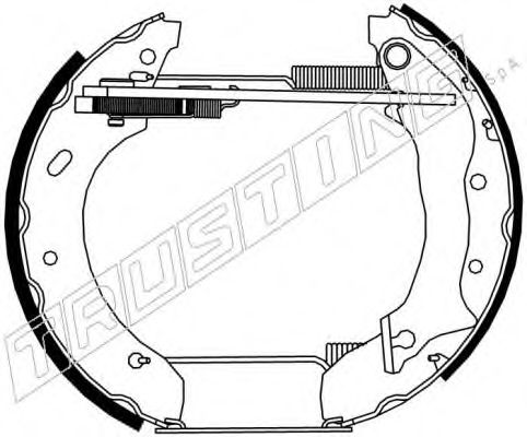 6105 TRUSTING Wheel Bearing Kit