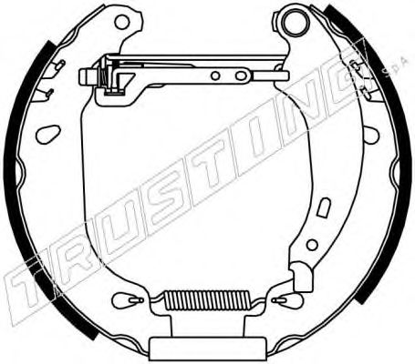 6161 TRUSTING Brake System Brake Master Cylinder