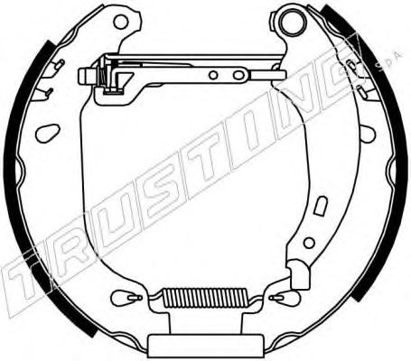 6162 TRUSTING Brake System Brake Master Cylinder