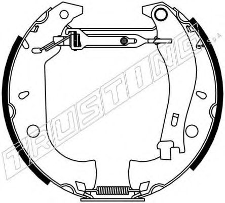 6232 TRUSTING Steering Rod Assembly