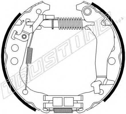 6314 TRUSTING Brake System Brake Pad Set, disc brake