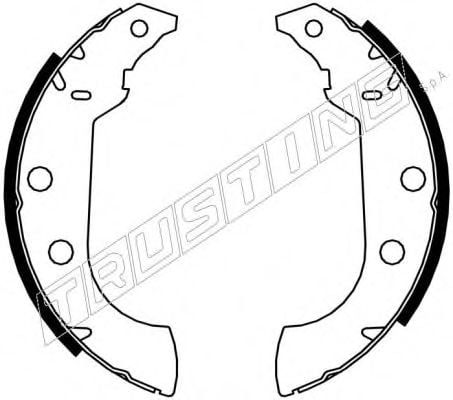 7151 TRUSTING Wheel Suspension Wheel Bearing Kit