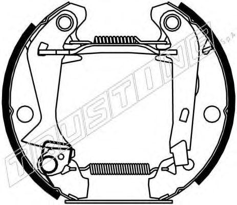 6359 TRUSTING Brake System Brake Pad Set, disc brake