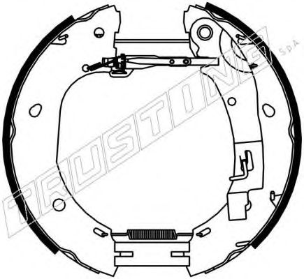 6386 TRUSTING Brake System Wheel Brake Cylinder