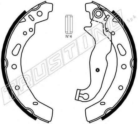 040.161 TRUSTING Brake System Wheel Brake Cylinder