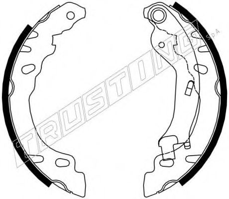 7431 TRUSTING Wheel Suspension Wheel Bearing Kit