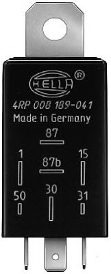 4RP 008 189-041 HELLA Relay, fuel pump