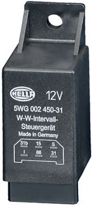5WG 002 450-317 HELLA Relais, Wisch-Wasch-Intervall