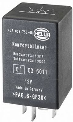4LZ 003 750-401 HELLA Flasher Unit