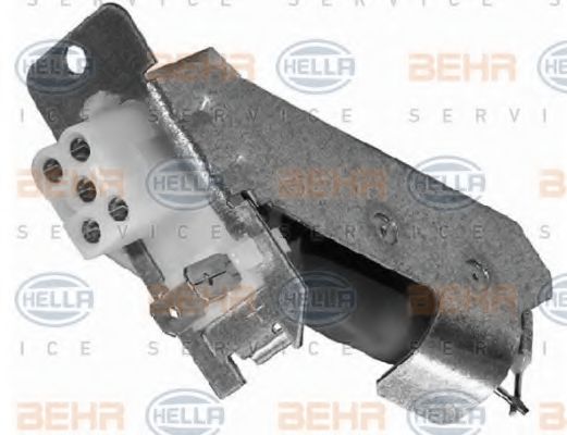 9XX 009 122-021 HELLA Resistor, interior blower