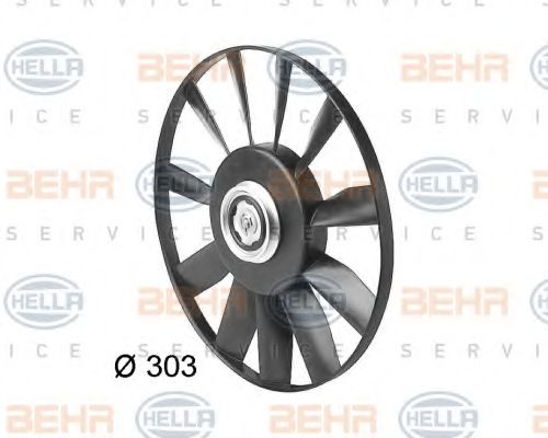 8EW 009 144-561 HELLA Fan, radiator