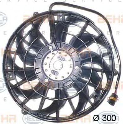 8EW 009 157-311 HELLA Air Conditioning Fan, A/C condenser