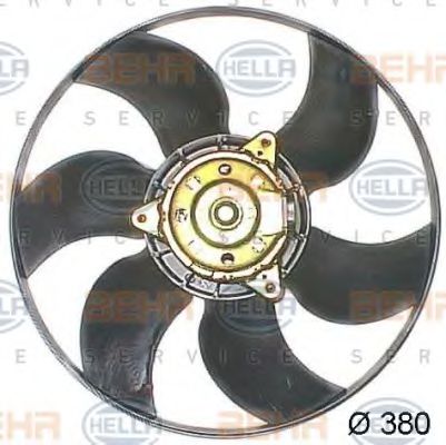 8EW 009 158-501 HELLA Fan, radiator