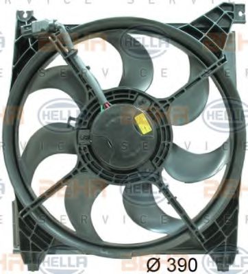 8EW 351 034-471 HELLA Cooling System Fan, radiator