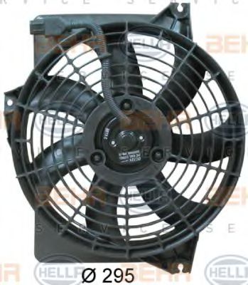 8EW 351 034-581 HELLA Fan, A/C condenser
