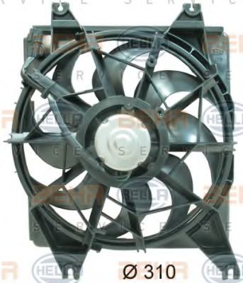 8EW 351 034-671 HELLA Cooling System Fan, radiator