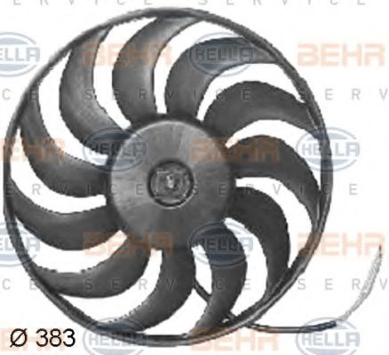8EW 351 034-781 HELLA Electric Motor, radiator fan
